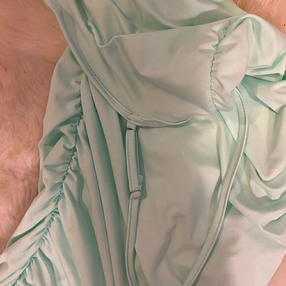 [boutique]mint green club dress BNWOT #2 - Picture 7 of 12